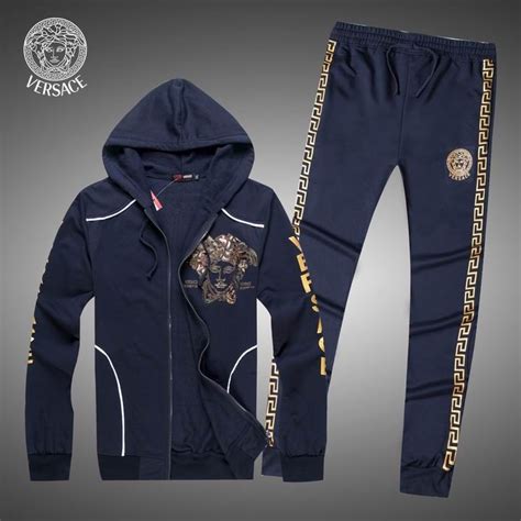 mens versace sweat suit|Versace men's wedding suits.